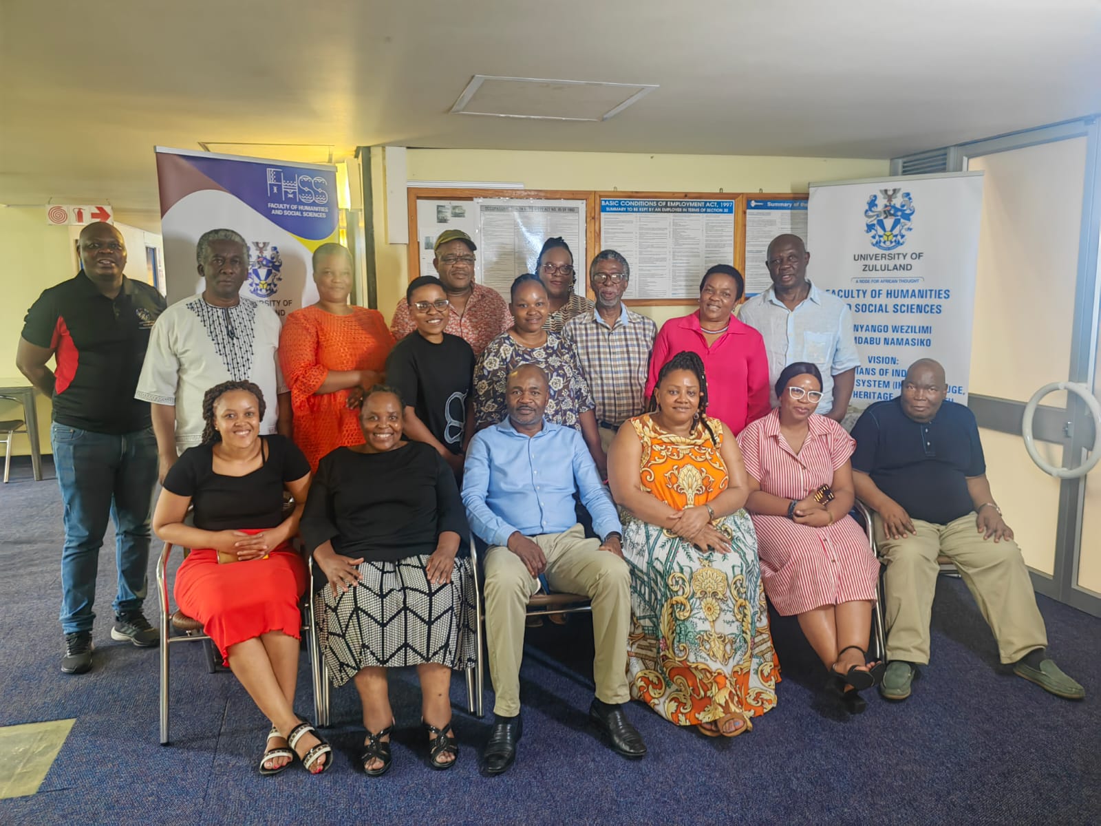 Professional workshop group photo
